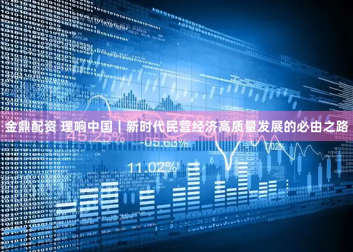 金鼎配资 理响中国｜新时代民营经济高质量发展的必由之路